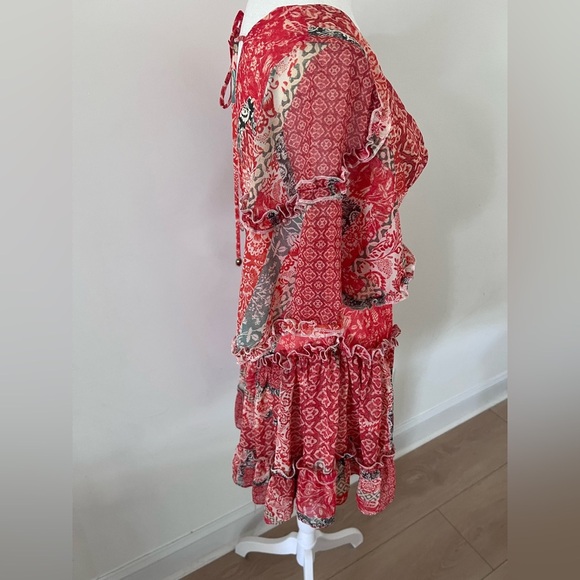 Boho Chic Fall Boutique Festival Bundle of 2 Boho Dresses |Size Medium| - Picture 4 of 14